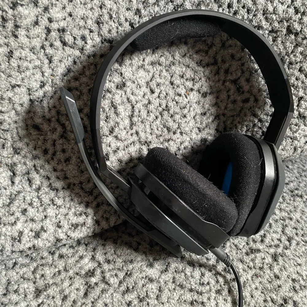 Astr A10 Gaming Headset - Gray and Blue